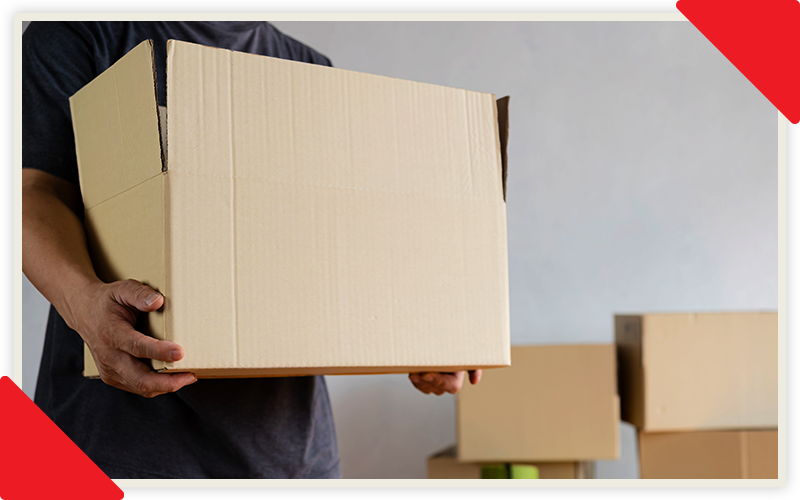 image of a man with a moving box